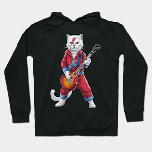 Ziggy Stardust Cat Hoodie